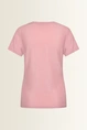 Jersey top met metallic glans