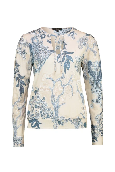 Jersey top met print