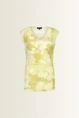 Jersey top met printdessin