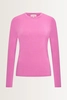 Jersey top met ronde hals