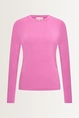 Jersey top met ronde hals