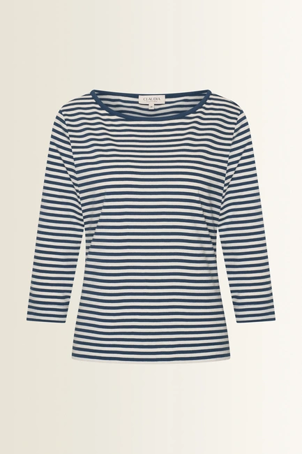 Jersey top met streeppatroon