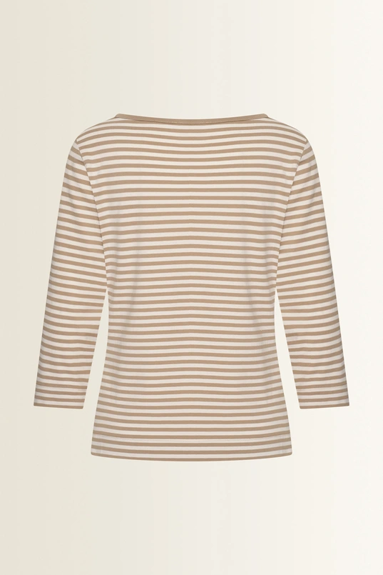Jersey top met streeppatroon