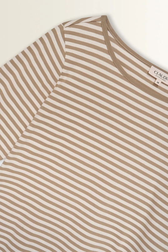 Jersey top met streeppatroon