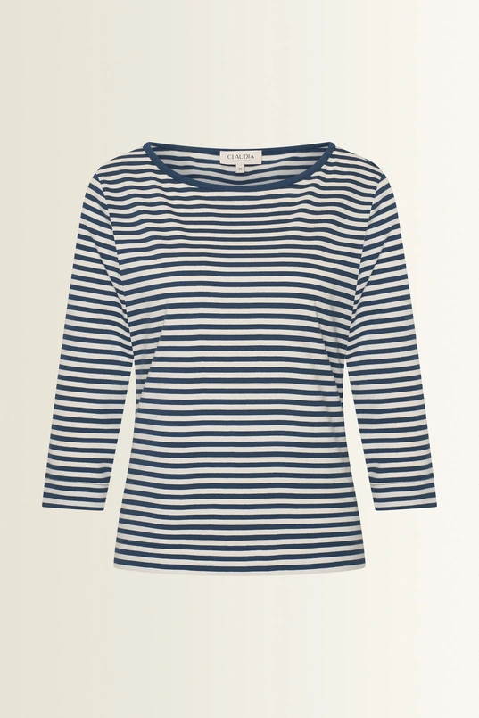 Jersey top met streeppatroon