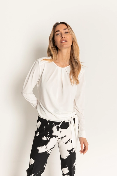 Jersey top met strik