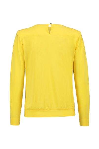Jersey top met strik