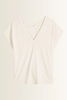 Jersey top met V-hals Marc O'Polo