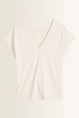 Jersey top met V-hals Marc O'Polo