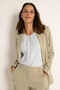 Jersey top met verticale streep