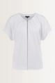 Jersey top met verticale streep
