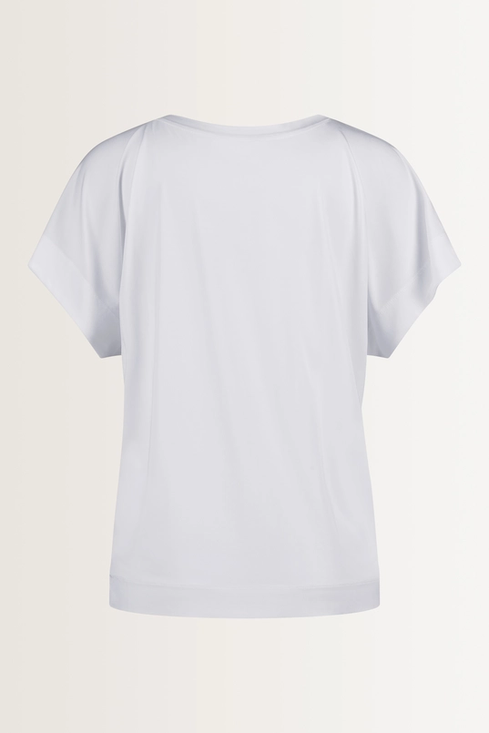 Jersey top met verticale streep