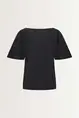 Jersey top met vlindermouwen