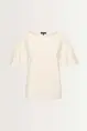 Jersey top met vlindermouwen