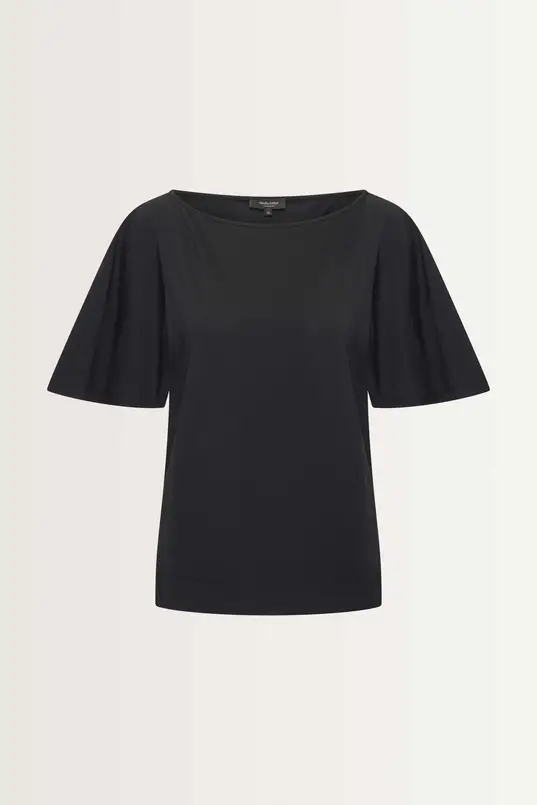 Jersey top met vlindermouwen