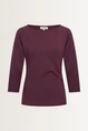 Jersey top plooidetail