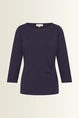 Jersey top plooidetail