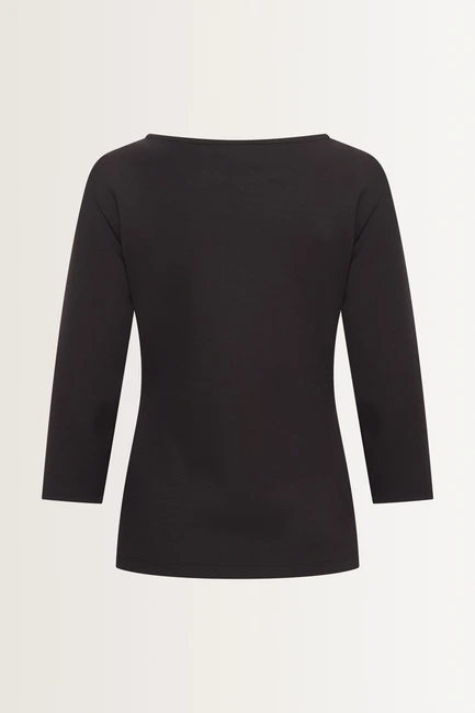 Jersey top plooidetail