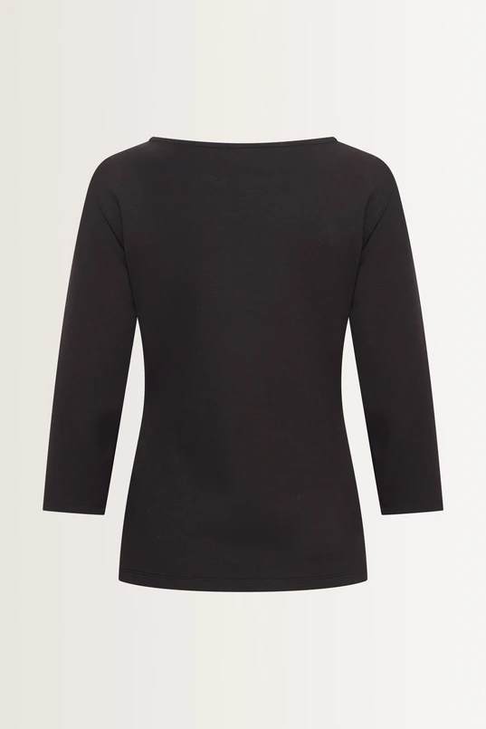 Jersey top plooidetail
