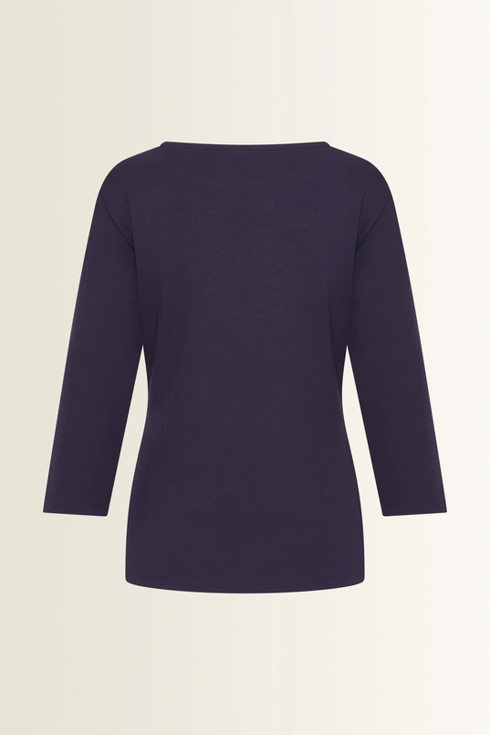 Jersey top plooidetail