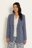 Jersey top vi el drapey neckline