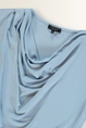 Jersey top vi el drapey neckline