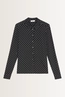 Jerseyblouse met stippenpatroon Marc O'Polo