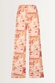 Jerseybroek in multicolour dessin