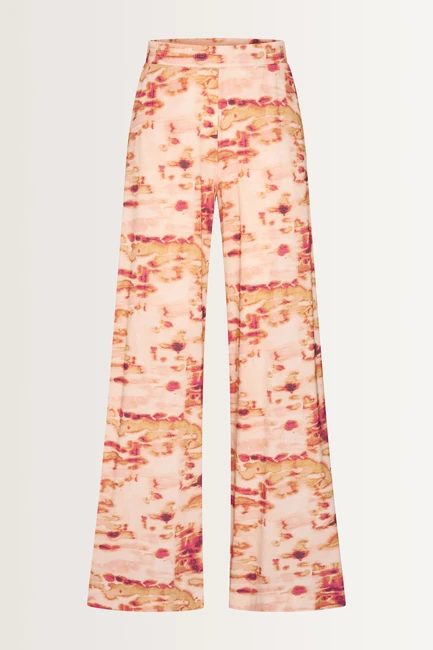 Jerseybroek in multicolour dessin
