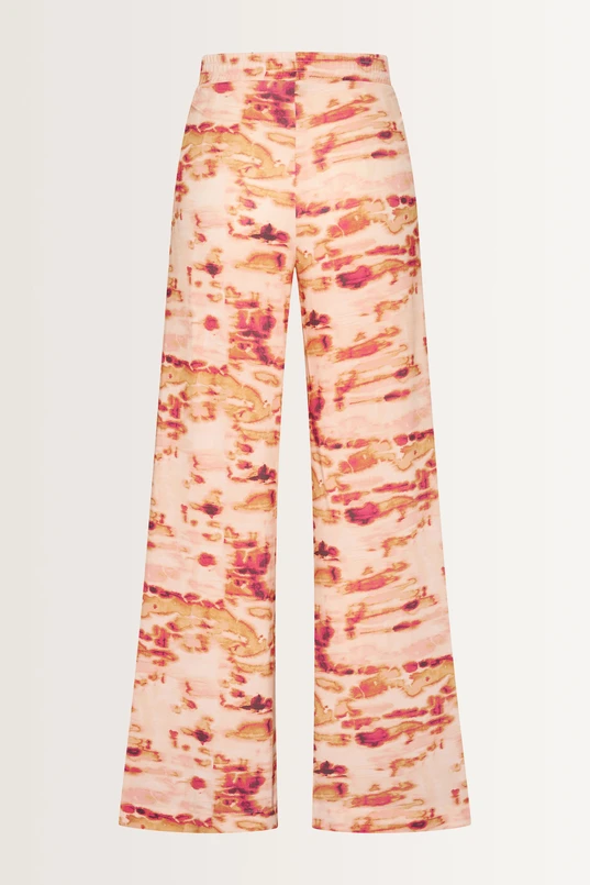 Jerseybroek in multicolour dessin