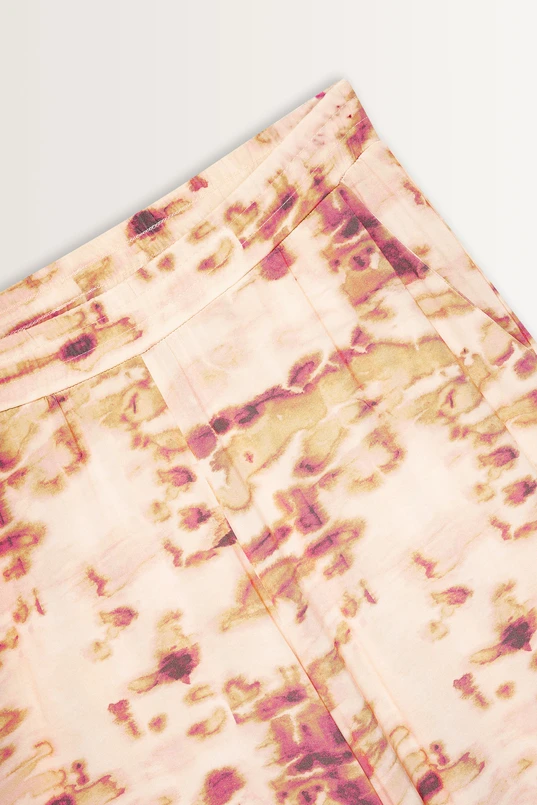 Jerseybroek in multicolour dessin