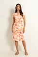 Jerseyjurk met multicolour print