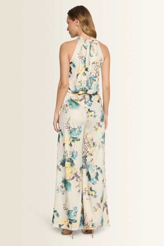 Jumpsuit met florale print Vera Mont