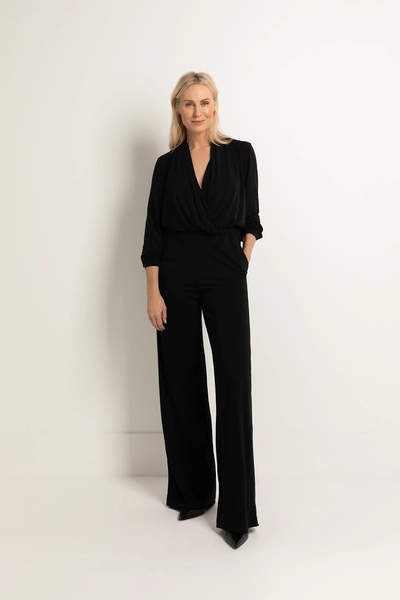 Jumpsuit met overslag
