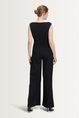 Jumpsuit met strikceintuur Vera Mont
