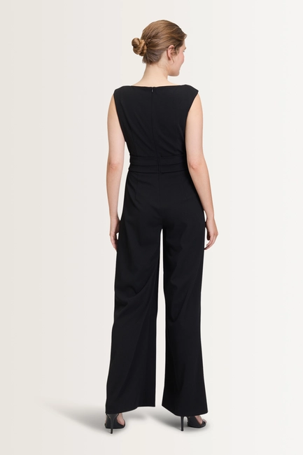 Jumpsuit met strikceintuur Vera Mont