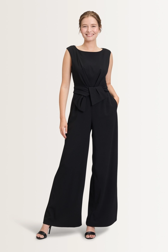 Jumpsuit met strikceintuur Vera Mont