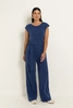 Jumpsuit met strikceintuur