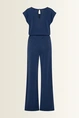 Jumpsuit met strikceintuur