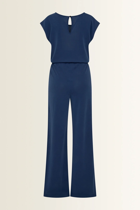 Jumpsuit met strikceintuur