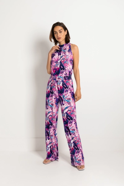 Jumpsuit tropische print