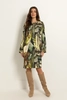 Jurk botanische print