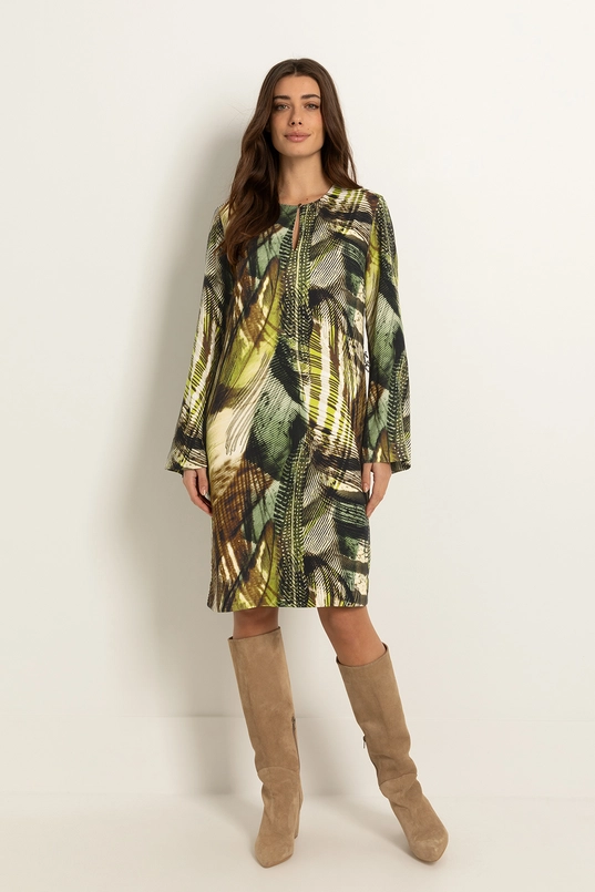 Jurk botanische print