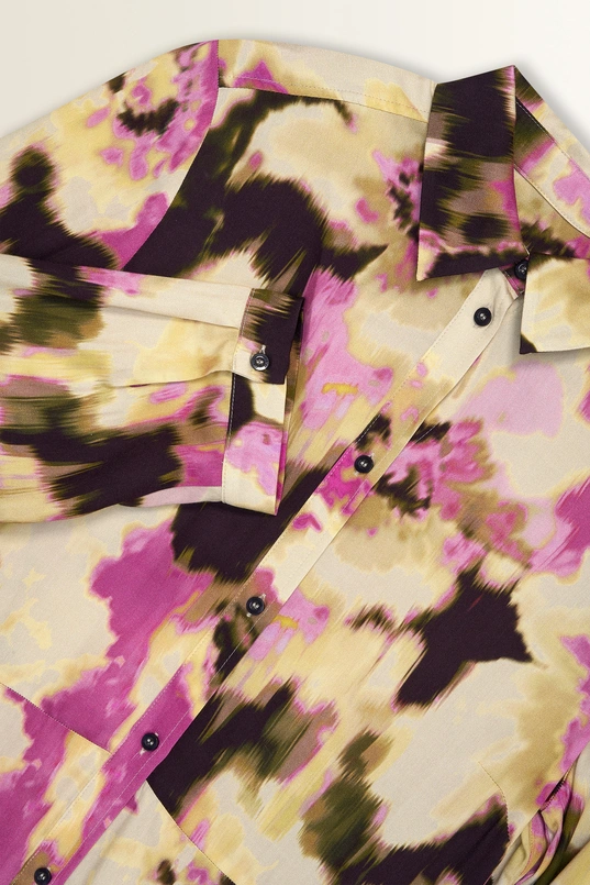 Jurk in all-over print