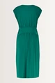 Jurk jersey draperie