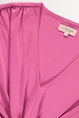 Jurk jersey draperie
