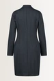 Jurk lurex krijtstreep