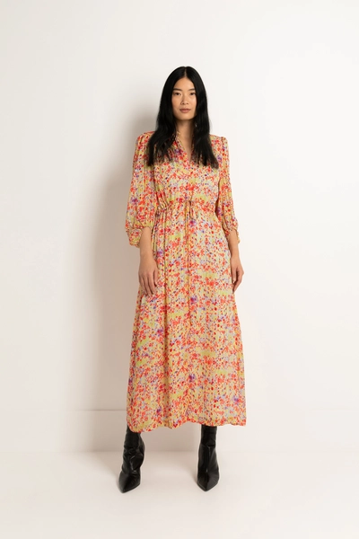 Jurk met bloemprint