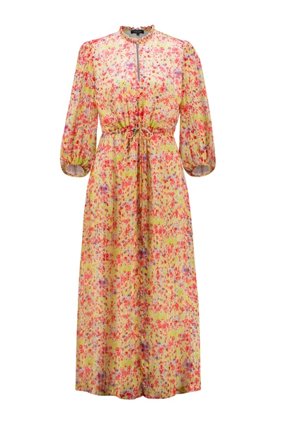 Jurk met bloemprint