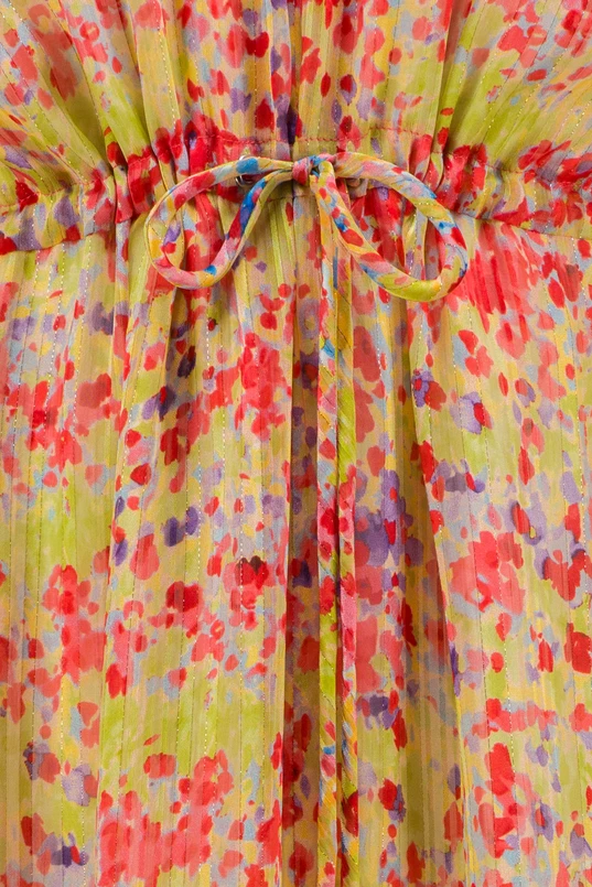 Jurk met bloemprint